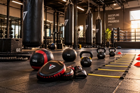 Boksfit trainingsruimte