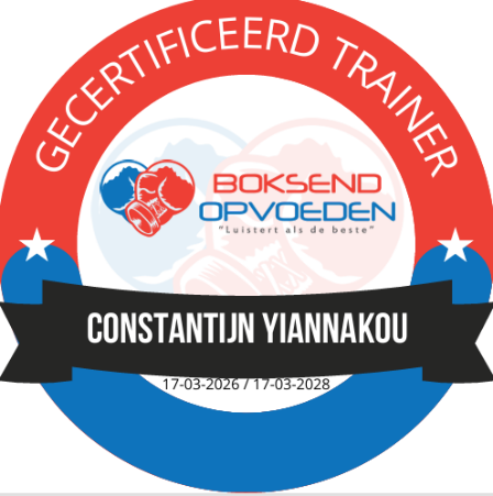 Gecertificeerd trainer Boksend Opvoeden