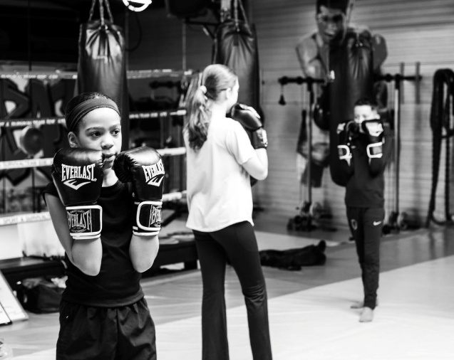 Kind tijdens een training
